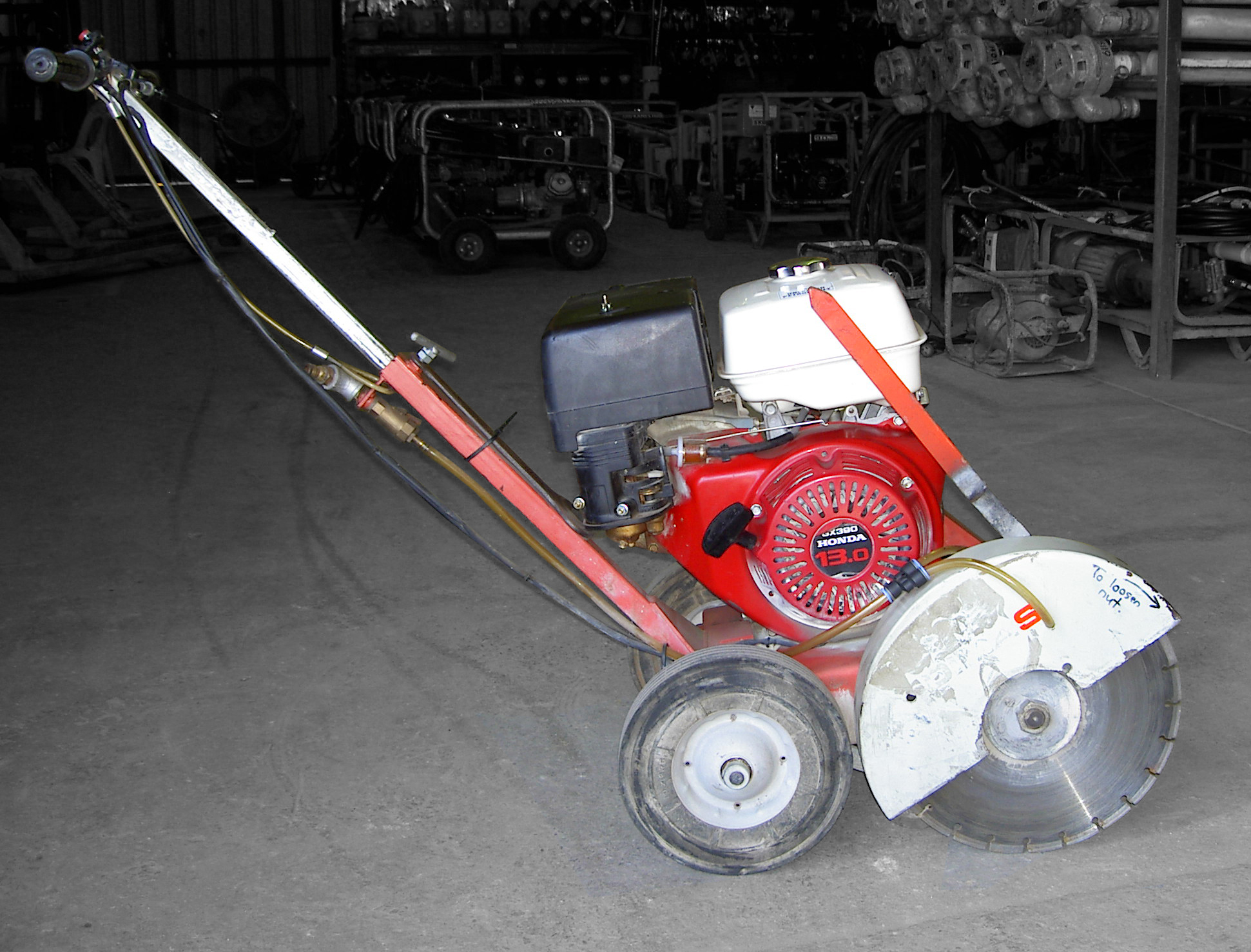 QUICK CUT FLOOR SAW 120mm