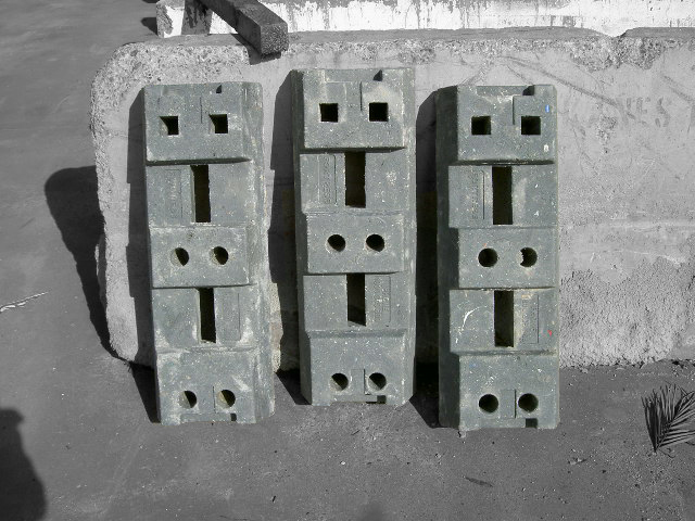 Fence Panel Grey Block