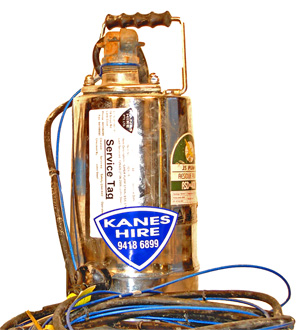 PUMP SUBMERSIBLE STAINLESS STEEL 25mm/1"